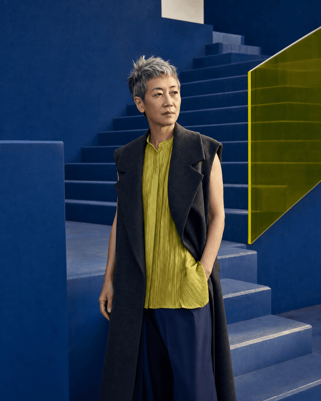 Campaign output featuring Mika Chen.